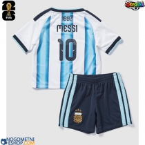 Otroški Nogometni dresi Argentina Lionel Messi #10 Domači SP 2026 Kratek Rokav (+ Kratke hlače)